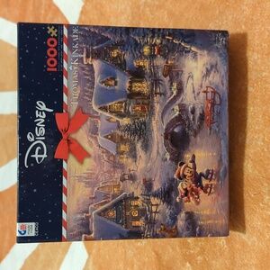 Disney winter holiday jigsaw puzzle